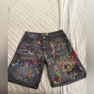 Evolution Begins Denim Shorts